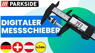 DIGITALER MESSSCHIEBER Parkside DEUTSCHLAND DEUTSCH SWITZERLAND AUSTRIA LIDL