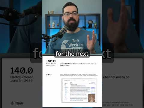 Firefox 140 ESR Lands With Tab Unloading Vertical Pinned Zone