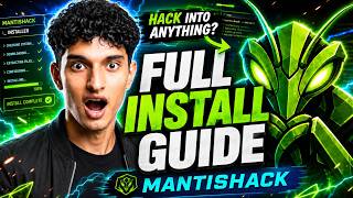 Mantishack Installation full guide (Hack into anything using AI)