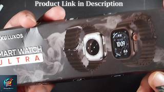 Vaku Luxos® Advanced Bluetooth Calling Smartwatch with 1.99" HD Display Heart Rate & ECG Monitor,