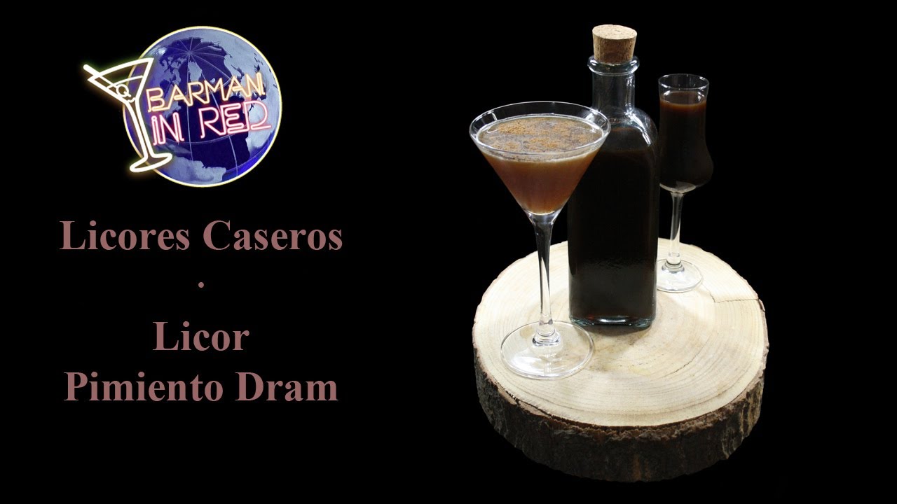 Licores Caseros · Licor Pimiento Dram YouTube