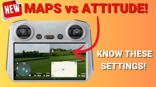 Keeping your DRONE safe whilst flying - Using BOTH The Attitude indicator AND Maps
