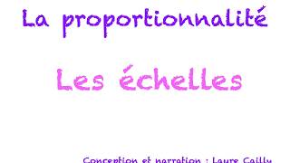 La proportionnalité: les échelles screenshot 4