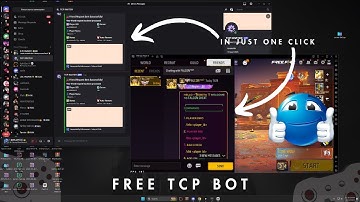 FREE PREMIUM FF  TCP BOT -🔥FF TCP BOT TUTORIAL 🎉