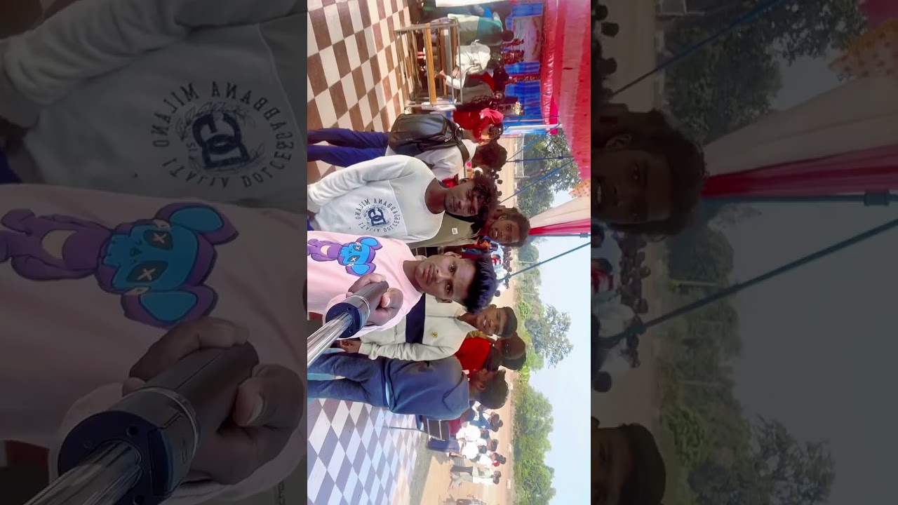 High school annual sports day cute girl 😻 