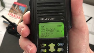 Motorola HT 1550 Keypad Programming