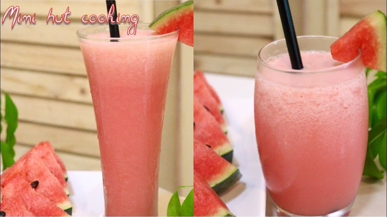 Watermelon Shake Watermelon Milk Shake How To Make Watermelon Juice