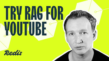 RAG Applied: Search Youtube videos with Redis vector database