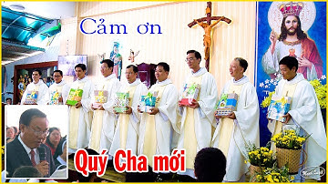 Cộng Đoàn Giáo xứ Bình Thuận - Chúc mừng và cảm ơn Quý Tân Linh mục