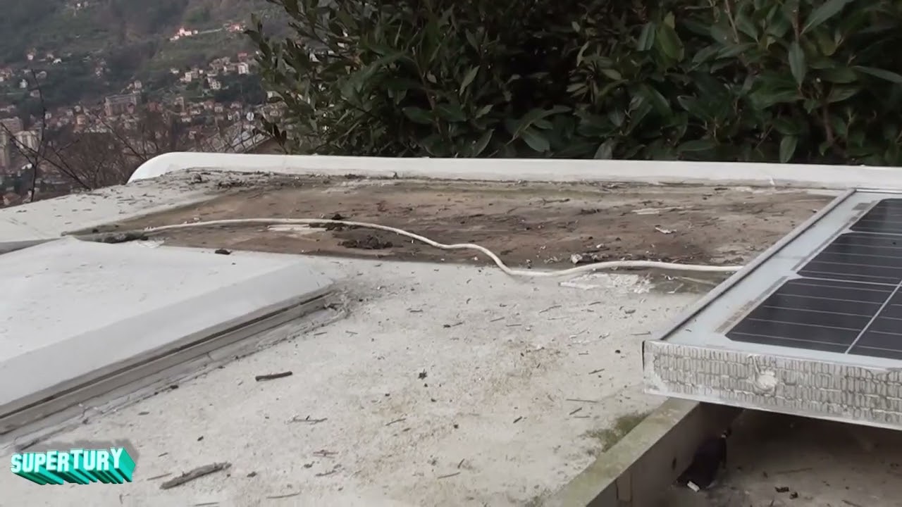 revisione tetto camper