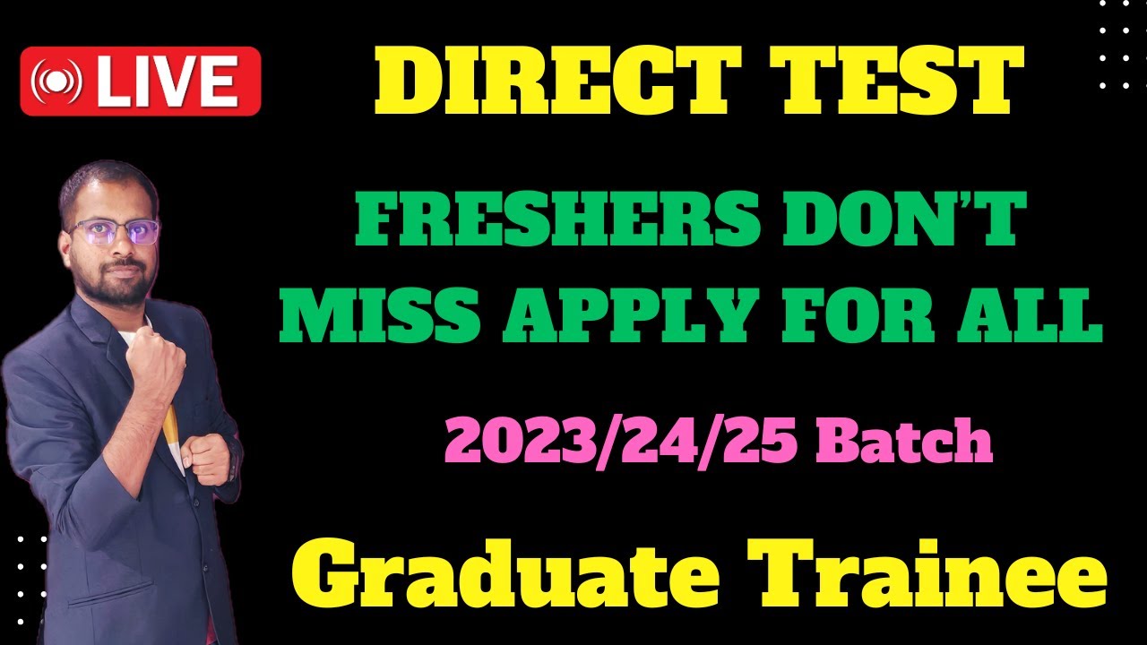Direct Test Announced For Freshers | Calix, Cubic, Coditas, Boomi | Graduate Trainee Program