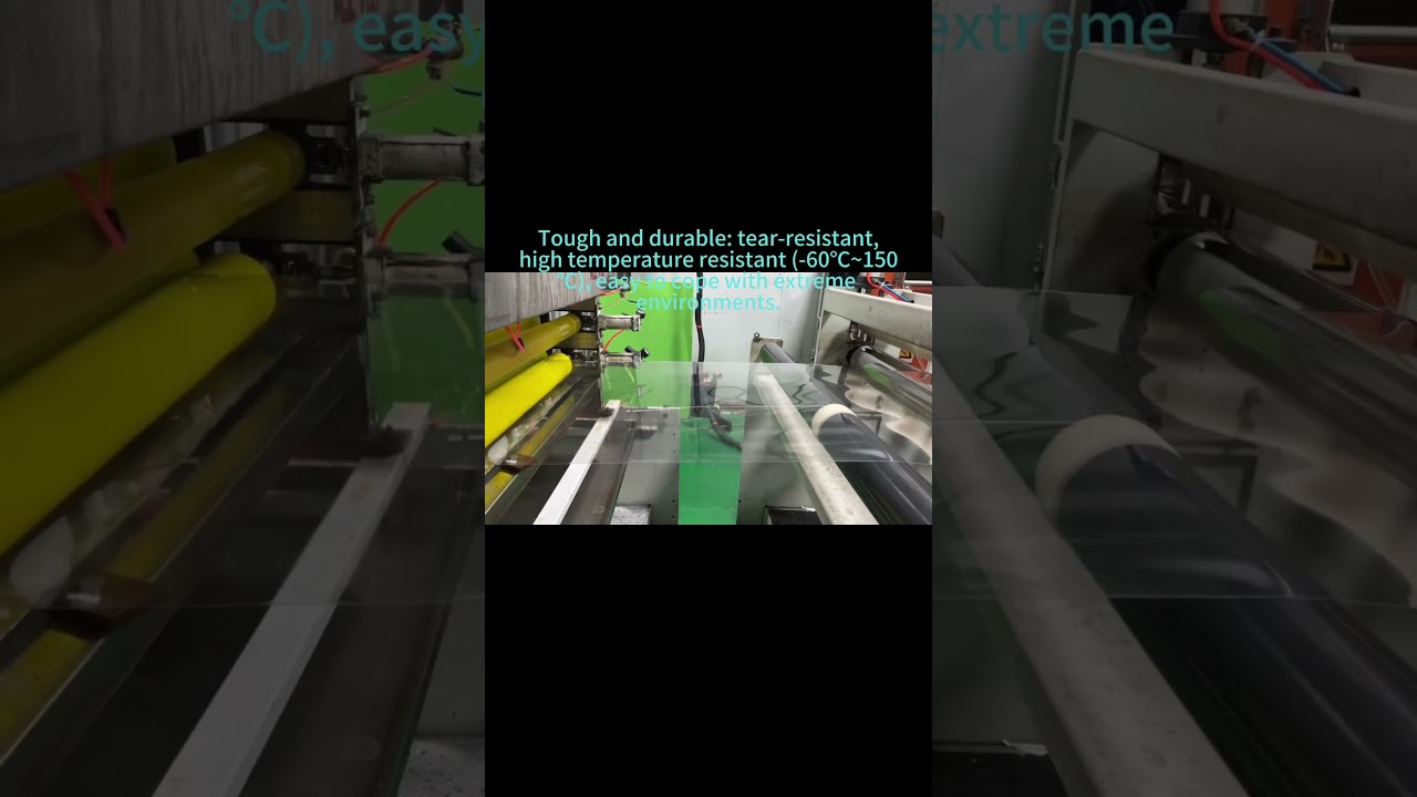 The manufacturing miracle of transparent PET film!   