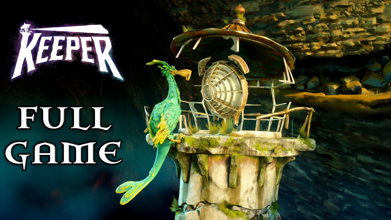 Keeper - Full Game Gameplay Walkthrough (Double Fine's New Game 2025)