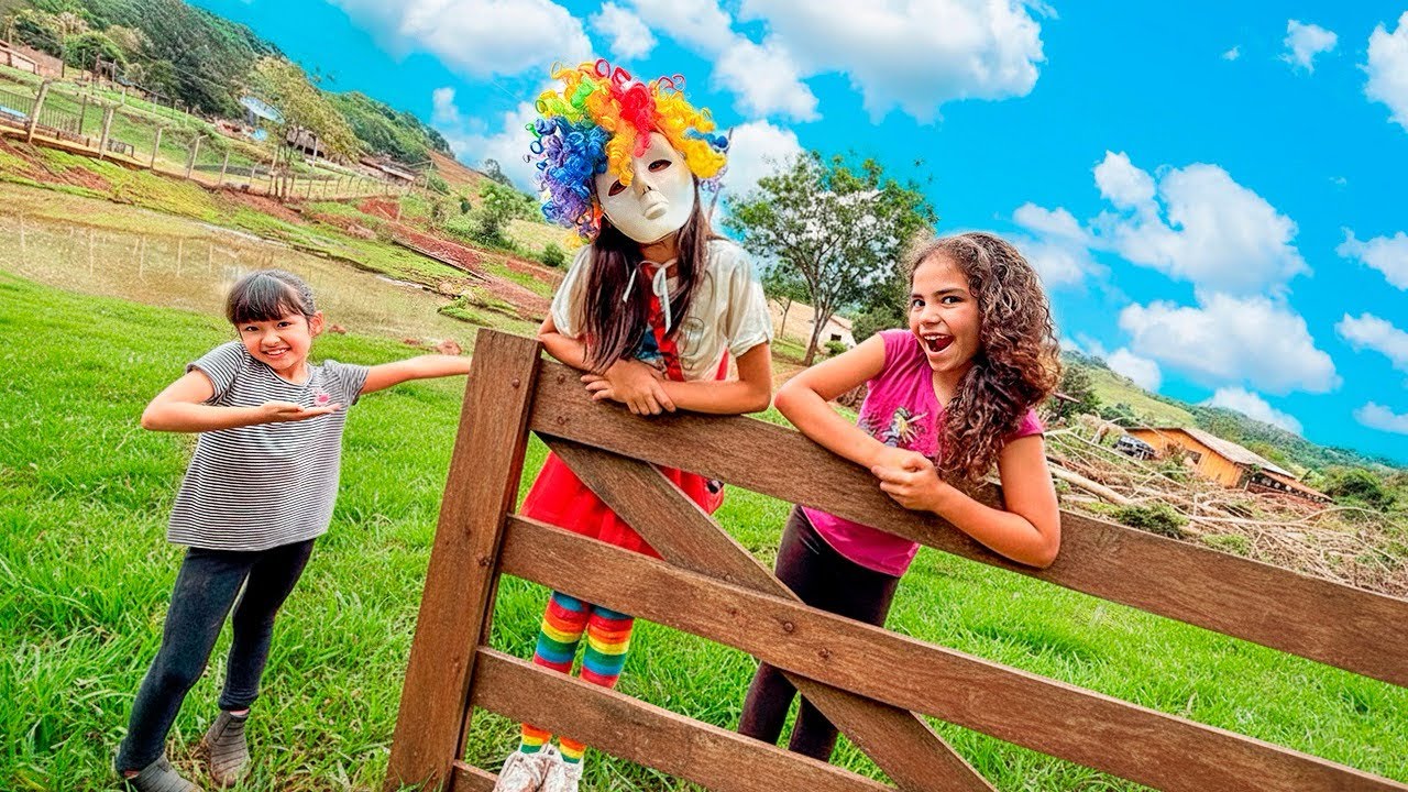 LEVEI A BAILARINA PRA CONHECER O SÍTIO DA MINHA AMIGA !