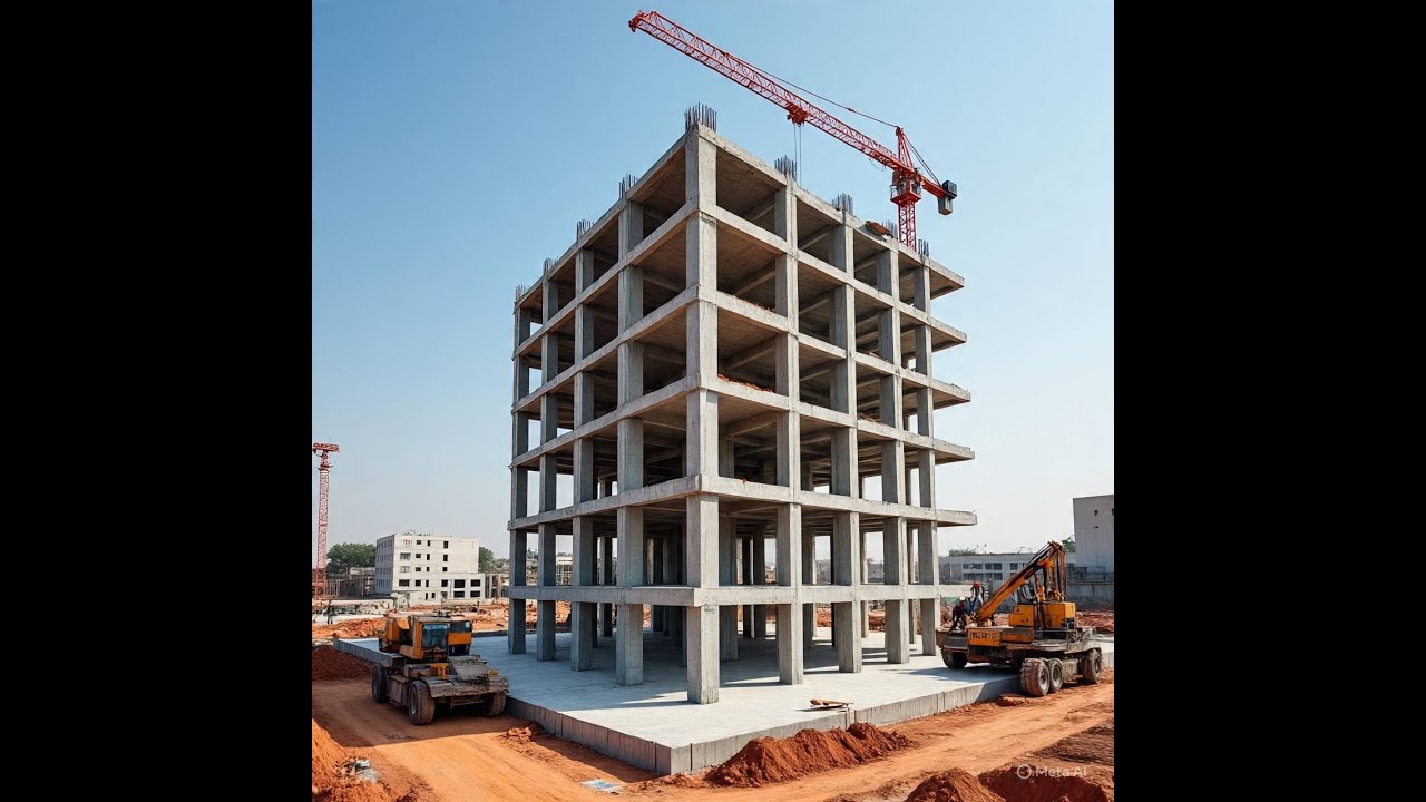 Full RCC Framed Structure Construction Breakdown