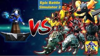 Epic Battle Simulator 2 | 120 MAGE TOWERS VS EVERY EPIC UNIT! screenshot 5