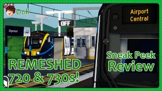 SCR Sneak Peek Review: Remeshed Class 720 and 730 Trains!