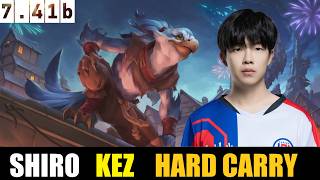🤯SHIRO [KEZ] HC 7.41B- DOTA 2 HIGHEST MMR #dota2 #dota2gameplay