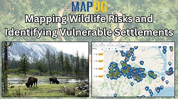 Mapping Wildlife Risks and Identifying Vulnerable Settlements #Wildlife #gis #mapping #data