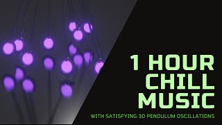 1 hour - Chill Music | 1 hour of satisfying Pendulum swings Wealth