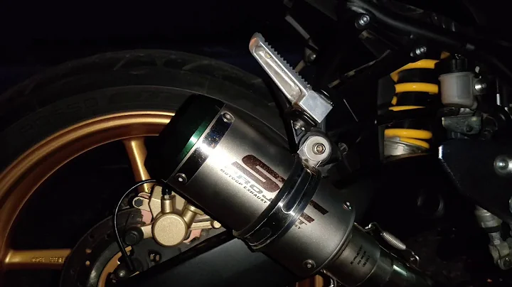 2021 Yamaha R3 SC project full exhaust Soundcheck | yzf R3v2 Monster edition