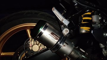 2021 Yamaha R3 SC project full exhaust Soundcheck | yzf R3v2 Monster edition