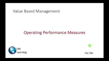 Operating Performance Measures