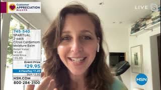 SPARITUAL 2pack Citrus Cardamom Moisture Balm