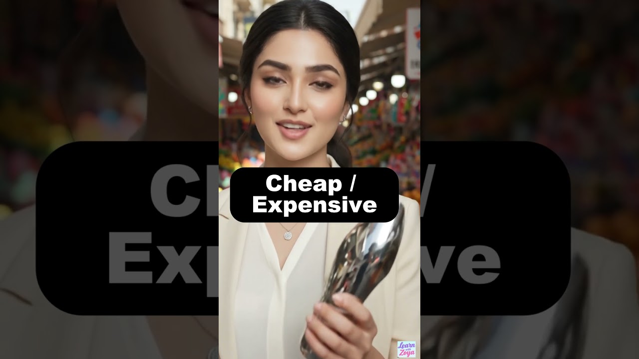 How to say Cheap and Expensive in German and Japanese! 