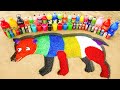 How to make Rainbow Bear with Orbeez, Fanta, Pepsi, Mirinda, Big Coca-Cola vs Mentos & Popular Sodas