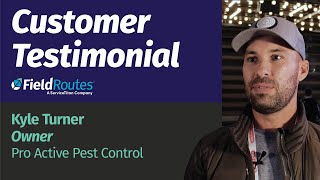 FieldRoutes Customers Speak | Pro Active Pest Control