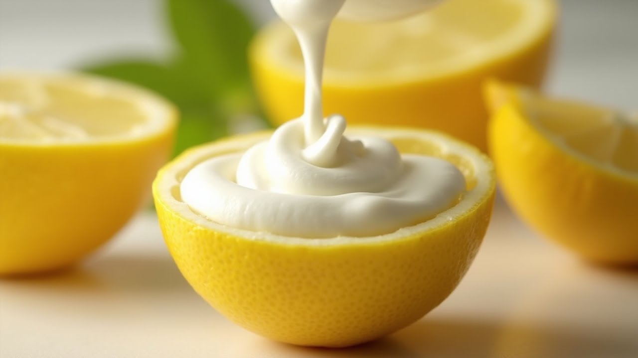 5 Minute No Bake Lemon Cream Cups—Crazy Easy & Refreshing! 🍋🥄
