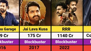 Jr. NTR Hits and Flops Movies List | Jai Lava Kusa | RRR | Devara | War 2 @Vikash0309