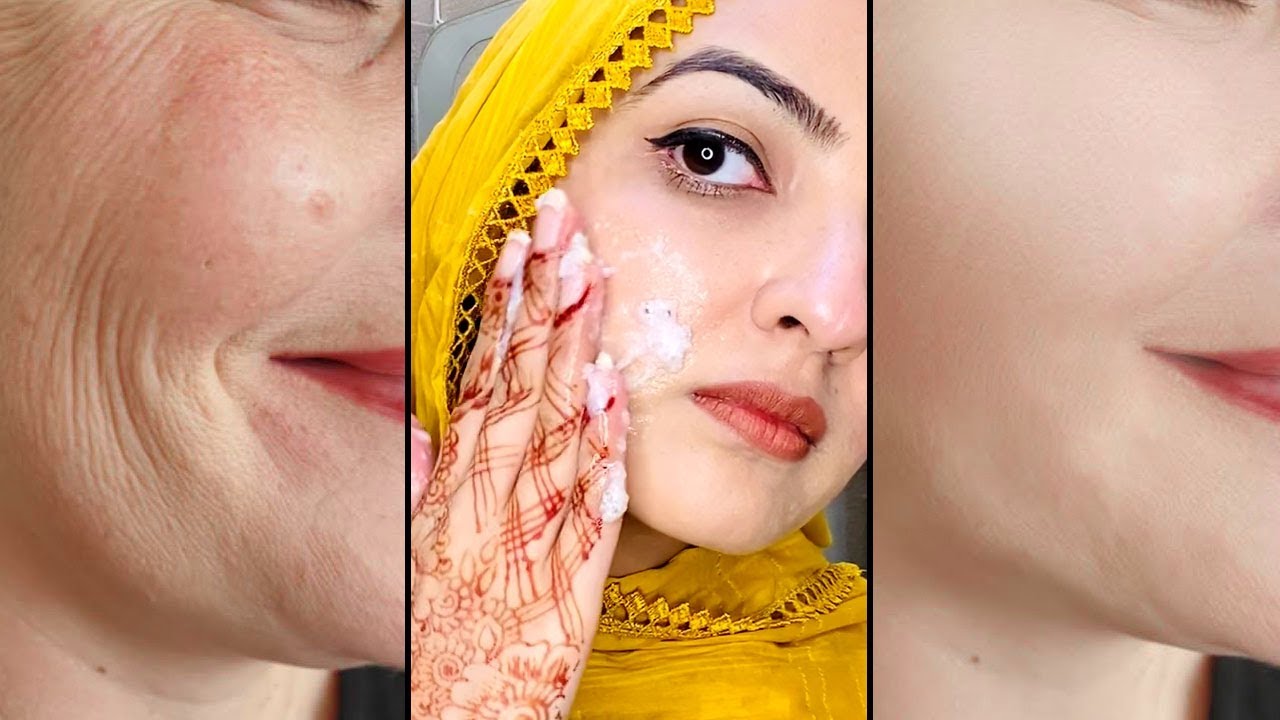 Anti Wrinkle & Skin Tightening Just 1 Home Remedy Saggy Facial Pack ...