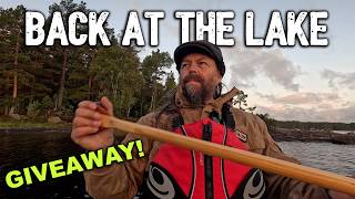 Getting away from it all: Canoe Camp and Hot Tent Camping!