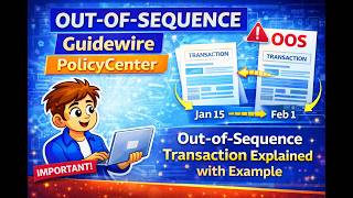 Out-of-Sequence Transaction in Guidewire PolicyCenter | OOS Explained with Example