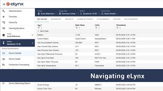 Navigating eLynx