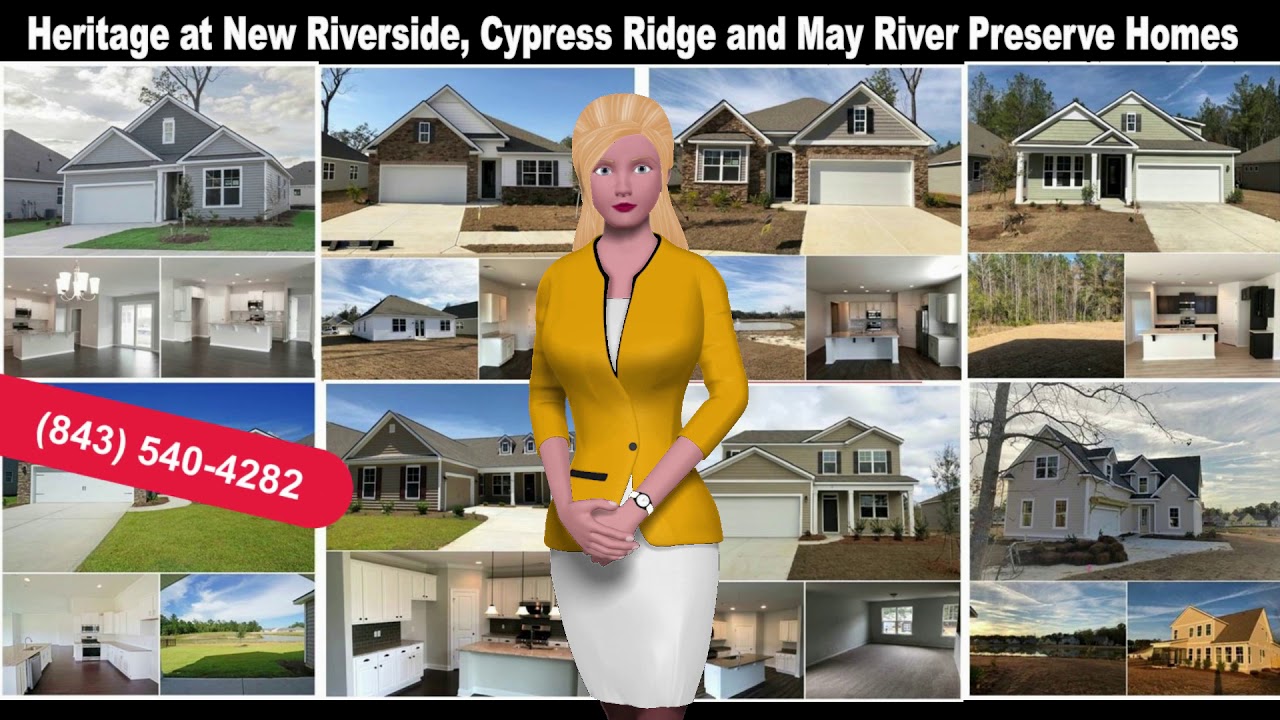 Heritage at New Riverside, Cypress Ridge and May River Preserve Homes