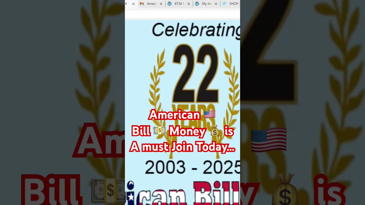 American Bill Money is the Best Residual Income System to join Today 