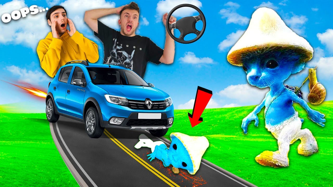 Am LOVIT SPIRIDUSUL ALBASTRU cu MASINA! NE PARE RAU! Si-a pierdut ARCUSUL si VIOARA!