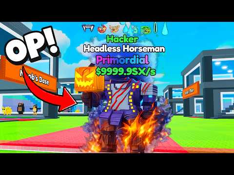 I got WORLDS FIRST NEW MOST INSANE HEADLESS HORSEMAN in Be a Brainrot! (Roblox)