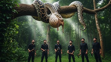 A Giant Python Attacked a Leopard But What Happened Next Will Shock You! #leopard #animals #humanity