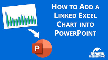 How to link an Excel chart in PowerPoint