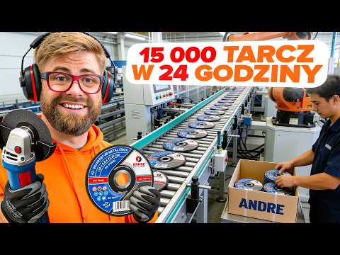 Gigantyczna Polska fabryka tarcz do cięcia! Jak wygląda produkcja? | DO ROBOTY