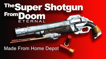 How to Make the Super Shotgun Prop from DOOM: ETERNAL (Father and Son Build)