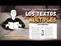 Comprensión de Textos Múltiples
