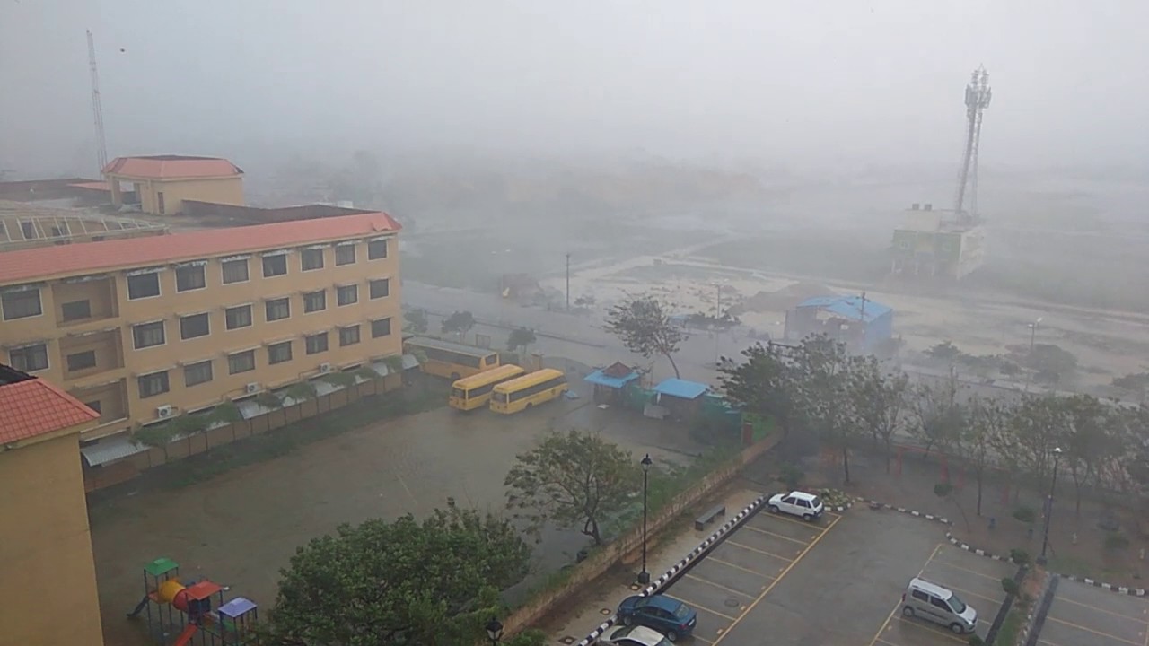 Chennai Cyclone December 2016 Part 1 YouTube