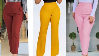 How to Sew a Fitted Female Pant with Back Zipper
