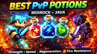 Best PvP Potion Combinations in Minecraft Bedrock &amp; Java | Become Unstoppable #minecraft#minecraftpe