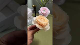 Hoa mao lương nến thơm // ranunculus candles #candles #nenhoa #nenthom #nenquatang